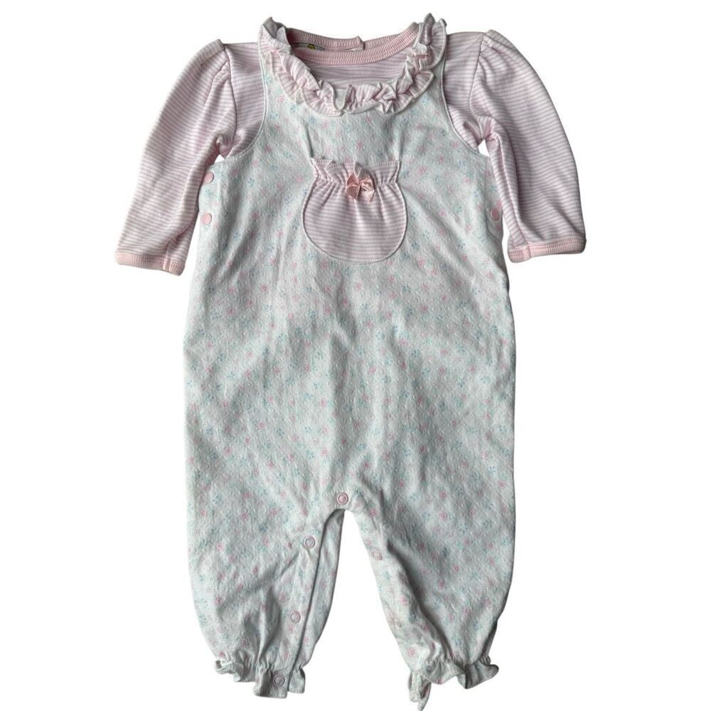 Vintage Sesame Street Baby Girl 2 Piece Romper 6-9M